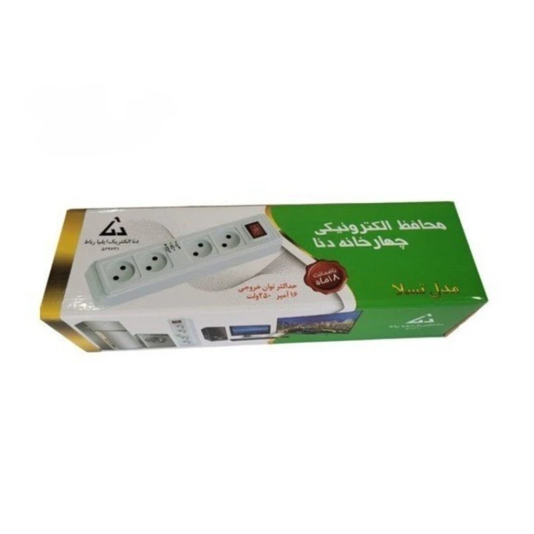 محافظ صوتی تصویری دنا مدل تسلا دارایی کابل 1.8 متری